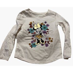Disney Jumping Beans Toddler Girls Size #T Minnie Mouse Tie Dye Shirt Very gentl